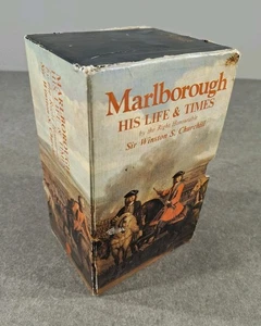 Marlborough His Life and Times Box Set by Winston S Churchill S1 1967 4 Volumes - Imagen 1 de 16
