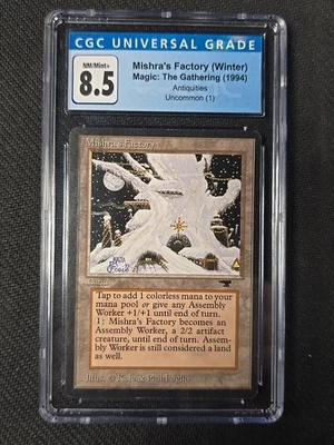 MTG Antiquities Mishra's Factory Winter CGC 8.5 NM/MINT Vintage Graded Magic Eng - Image 1 of 2