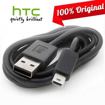 Orginal HTC DICU6175B Mini-USB Data Sync Charger Cable for Touch Diamond Mogul - Image 1 of 4
