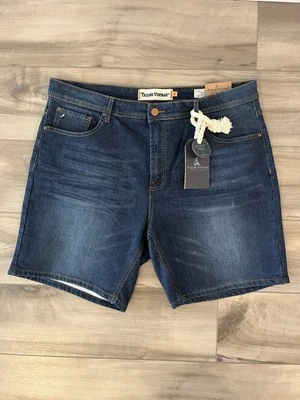 Pantalones Cortos Jeans Tailor Vintage Connecticut Originales Calce Ajustado Hombres 38 Entrepierna 8" Nuevos con Etiquetas Foto 1 de 4