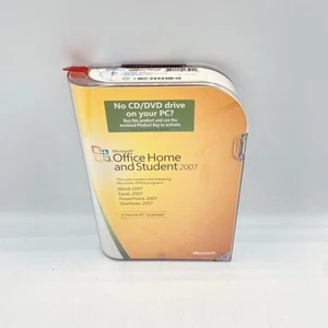 Microsoft Office 2007 Home and Student w/ Product Key Word Excel PowerPoint - Picture 1 of 7