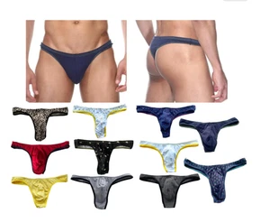 Mens Thong String, Gay Underwear Cotton Panty for Him, Male Lingery Panti - Picture 1 of 18
