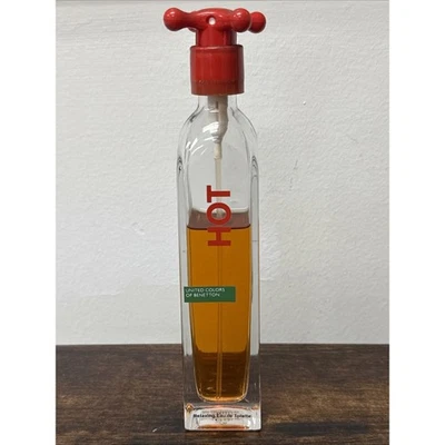 Hot by United Colors of Benetton for Women Eau de Toilette 3.3 oz 100 ml No Box - Image 1 of 2