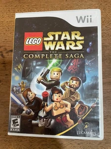 LEGO Star Wars The Complete Saga (Nintendo Wii, 2007) complete Untested - Picture 1 of 5