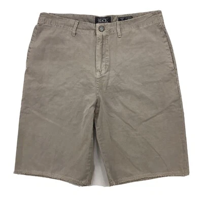 Pantalones Cortos Hebilla Negro Beckham Calce Atlético Para Hombre Talla 32 Caqui Foto 1 de 4