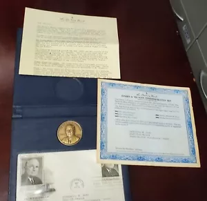 Juego conmemorativo de Harry S. Truman de Danbury como nuevo # 00049 - Imagen 1 de 6