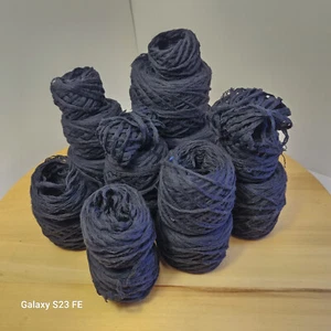 Unbranded cotton yarn - black - 375 grams (C39 - Picture 1 of 8
