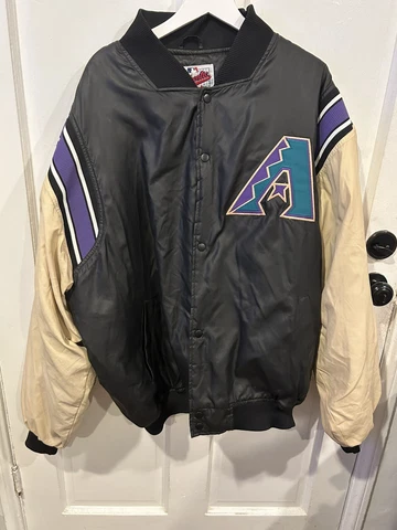 Arizona Diamondbacks MLB Majestic Baseball Vintage Y2K Mens XXL Baseball Jacket Cover