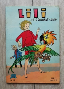 ESPIEGLE LILI  ** 4EME SERIE N° 35 LILI ET LE DIAMANT LUCK **  EO 1967 AL - Bild 1 von 2