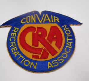 Parche de chaqueta de vuelo cohete Convair Recreation Association CRA NASA Atlas - Imagen 1 de 2