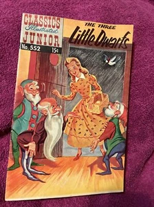 The Three Little Dwarfs Classics Illustrated Junior #552 Nov 1963 - Picture 1 of 3