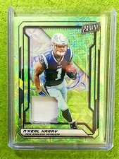 N'KEAL HARRY PRIZM JERSEY ROOKIE CARD TOM BRADY 's WR #/25 RC  2019 National VIP