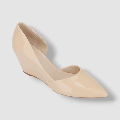 Zapato de salón Kenneth Cole New York para mujer beige Ellis con cuña talla 5M Foto 1 de 4