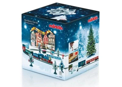 Märklin 81845 Weihnachts-Startpackung Güterzug mit Gleisoval 230V Spur Z - Bild 1 von 3