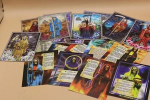 18 MINI PÓSTER DIFERENTES SANTA MUERTE Oración Protección Culto Ritualizadas psm - Imagen 1 de 6