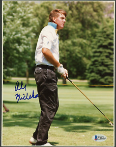 Phil Mickelson Vintage Signed Autographed 8x10 Glossy Photo Beckett BAS Cert