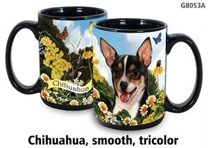 Garden Party Mug - Shorthaired Tri Chihuahua - Picture 1 of 1