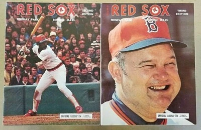 2 1978 Boston Red Sox Official score card magazine 2nd & 3rd Editions - Image 1 of 4