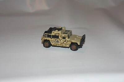 Matchbox Hummer Jurassic World Camo 1186 TM QM  H14 Mattel Model 1:70 Year 2000 - Image 1 of 3