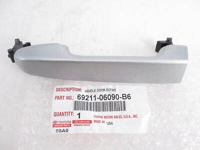 Manija de la puerta exterior delantera del conductor original Toyota 69211-06090-B6 2015-17 Camry Foto 1 de 4
