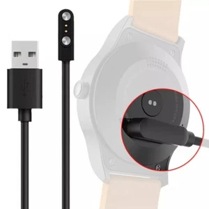 Uniwersalna ładowarka do inteligentnego zegarka USB Zasilacz Ładowarka Ładowanie magnetyczne 2 Pin - Zdjęcie 1 z 15