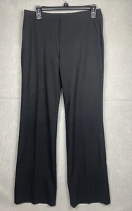 Calvin Klein Dress Pants Size 6 Black Wool Blend Lined - Picture 1 of 10