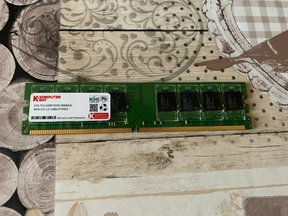 2 MEMORIE RAM KBAY - Immagine 1 di 1