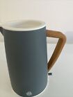 swan kettle green 1.7Litre Grey Colour Kettle Work Well, Used Little Chipped d