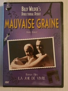 Billy Wilder's Mauvaise Graine + Bonus Film: La joie De Vivre (DVD, 2002) New - Picture 1 of 6