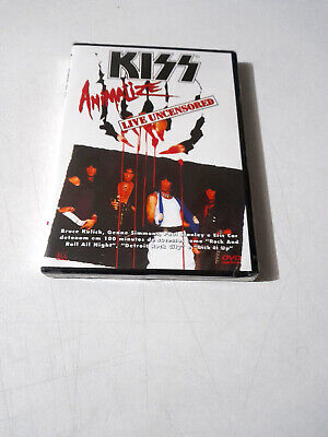 Kiss  Animalize Live Uncensored  Dvd Precintado Sealed • 12€