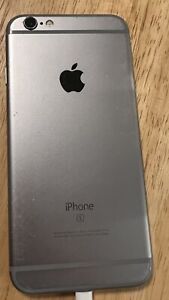 Used Apple iPhone 6s Nice Condition- 64GB - Silver (Cricket) A1688 (CDMA + GSM)