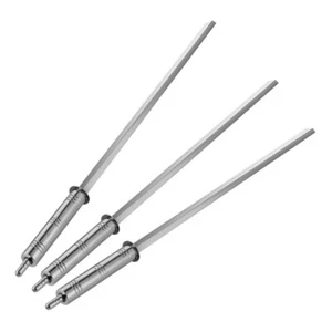 Set of 3 Stainless Steel Skewers (thickness 1.5 mm.; skewer length 500 mm.) - Picture 1 of 3