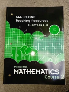 Mathematics Course 2/ALL-IN-ONE Teaching Resources Chapters 9-12 - Imagen 1 de 3