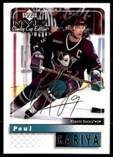 1999-00 Upper Deck MVP Stanley Cup Paul Kariya Anaheim Mighty Ducks #2