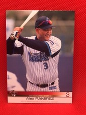 ALEX RAMIREZ 3 DeNA BAYSTARS 2012 BBM card Central League  No.312