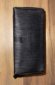BLACK LEATHER MOSLEY TRIBES ZIP UP SUNGLASSES GLASSES CASES - Picture 1 of 5