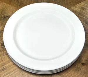 4er Set Salatteller 9" weiß Steelite England Restaurant Hotel Bistro Geschirr EUC - Bild 1 von 10