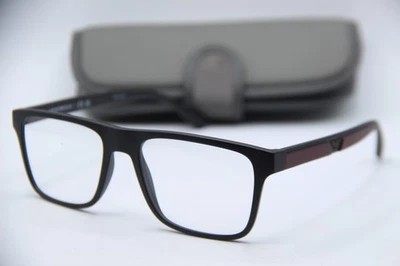 NUEVAS GAFAS EMPORIO ARMANI EA 4115 5042/1W ROJO MATE NEGRO AUTÉNTICAS 54-18 Foto 1 de 4