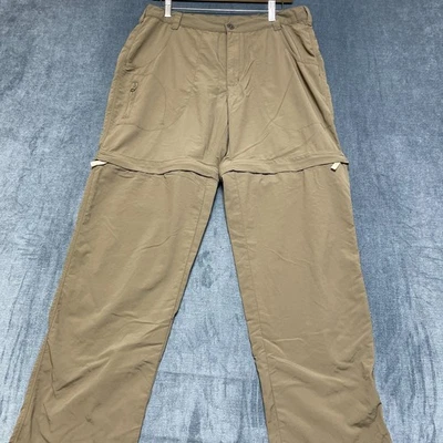 White Sierra Think Outside Convertible Pants Womens L/31 Brown Camping Hiking - Image 1 of 4