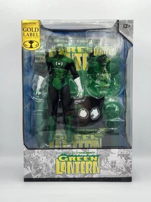 FIGURA MCFARLANE DC MULTIVERSE LINTERNA VERDE (CREPÚSCULO ESMERALDA) ETIQUETA DORADA 7" Foto 1 de 4