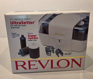 Revlon Hair Rollers Hot Curlers Ultrasetter Full Size Curls & Body Model RV-255 - Picture 1 of 1