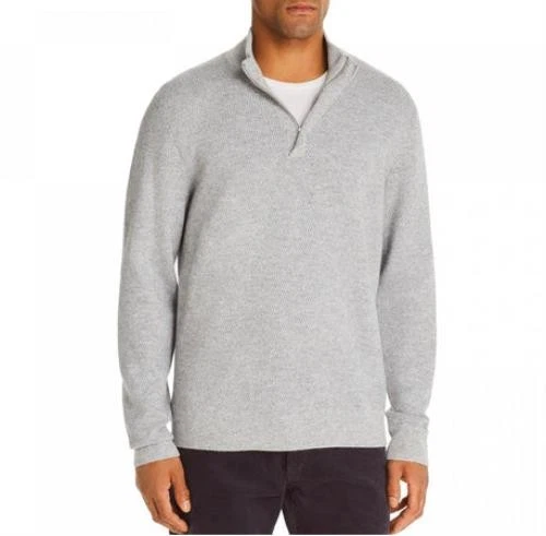 The Men Store Heavy Knit Wool Cashmere 1/2 Zip Sweater XXL NEW - Image 1 of 1