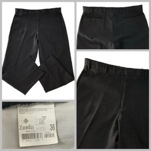 Zanella Todd Anzughose Herren 36 x 28 braun kariert 100 % Wolle Italien YGI Q5-146 - Bild 1 von 13