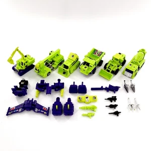 Vtg 1985 Transformers G1 Constructicons Devastator Near Complete Missing 2 Piece - Picture 1 of 19