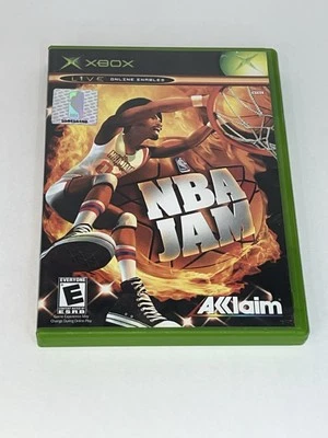 NBA Jam Microsoft Xbox 2003 Complete In Box (CIB), Tested - Image 1 of 3