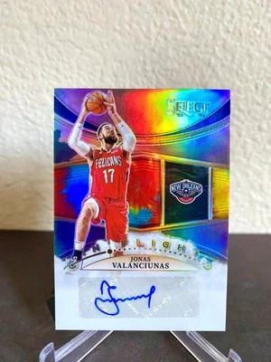 2022-23 Select Jonas Valanciunas In Flight Tie-Dye Auto JERSEY #17/25 -Ebay 1/1! - Image 1 of 2