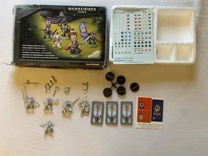 Warhammer 40k Space Marine Command Squad (2000) Metal Rare OOP 2nd edition - Picture 1 of 8