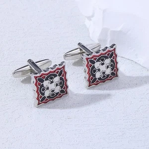 Vintage Men Cufflinks Fashion 1 Pair of Shirt Stud Cuff Links Jewelry Antique - Picture 1 of 9