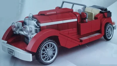 BRAND NEW!  Convertible SUPERCAR building blocks set--standard-size bricks! - Image 1 of 4