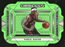 2020-21 Panini Obsidian Eclipse Electric Etch Green Flood #14 Pascal Siakam
